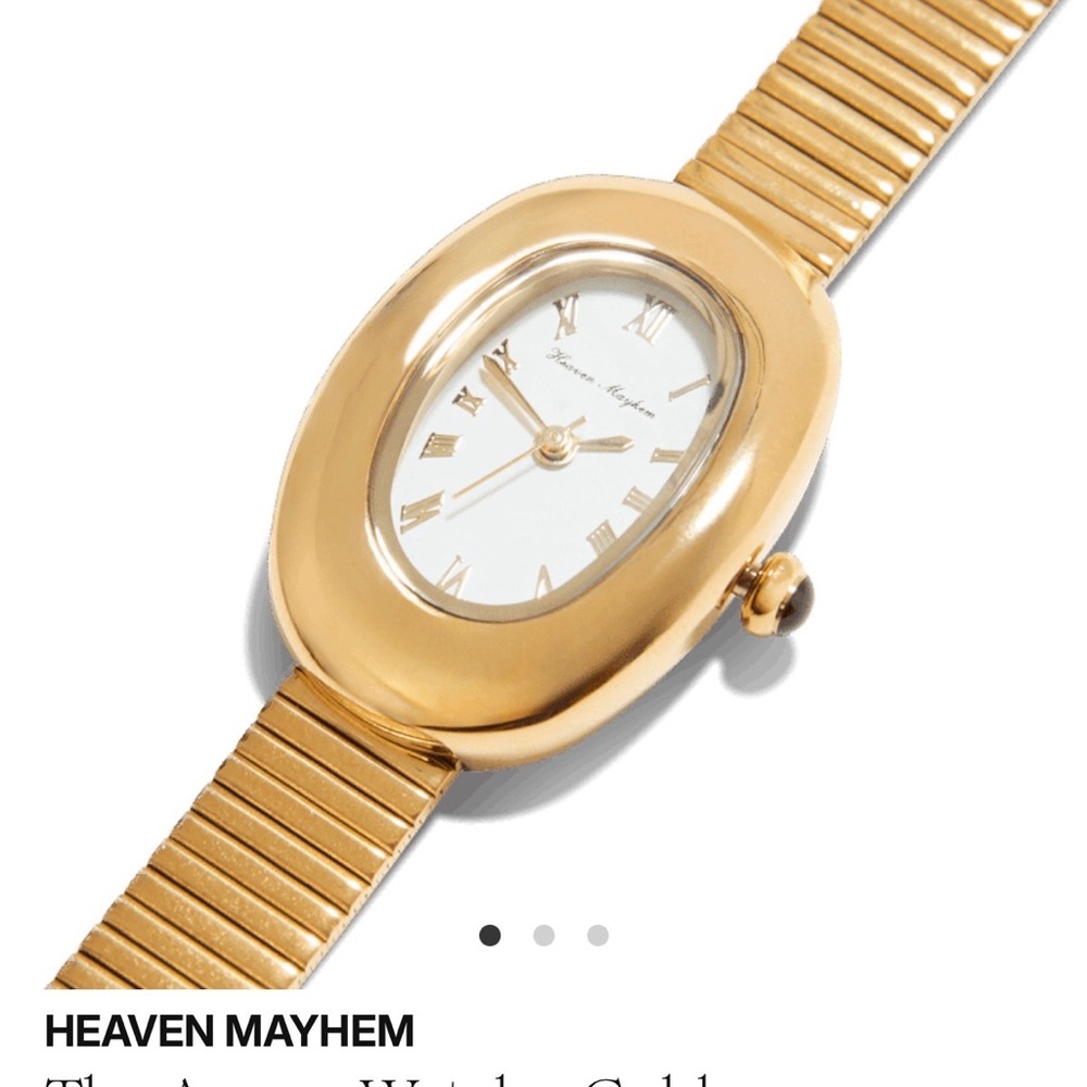 Heaven Mayhem Gold Women's Watch